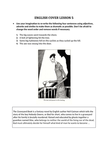 Collection of four cover/standalone lessons based on contemporary ...