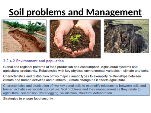 New AQA A Level Population and the Environment | Teaching Resources