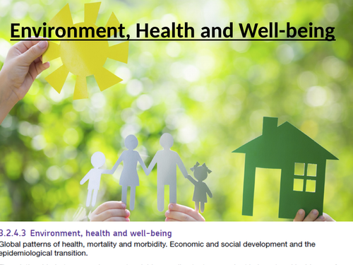 Environment and Health and the epidemiological transition