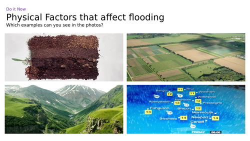 EDUQAS spec B - unit 2 - L7 human influences on drainage basins - fully resourced