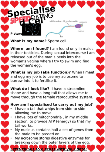 Topic 1 Specialisation in animal and plant cells AQA Trilogy