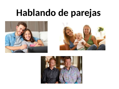 GCSE Spanish AQA Hablando de parejas