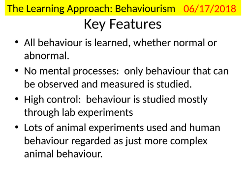 A Level Psychology AQA SOW Teaching Resources