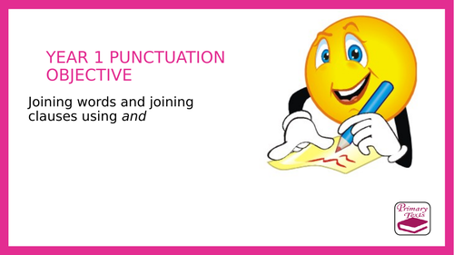 Year 1 SPAG PPT Joining words and clauses using and