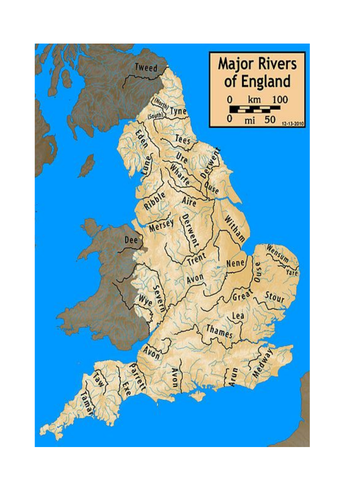 Locate the Major Rivers of the UK (Y3/4 Rivers Topic) | Teaching Resources