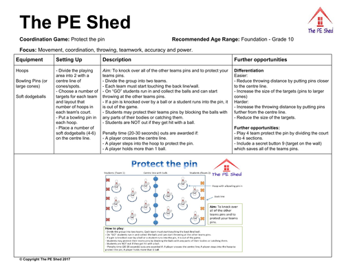 The PE Shed - Tag Games