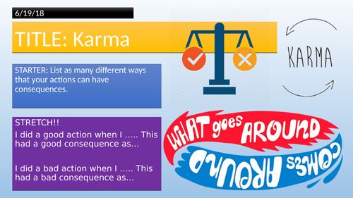 Buddhism and Karma