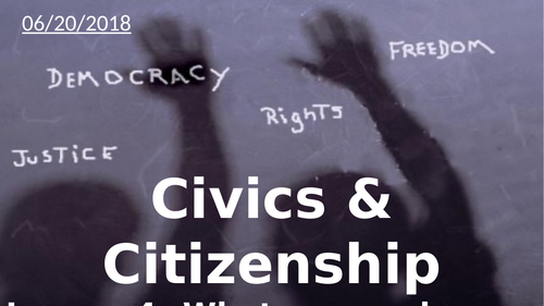 Year 8 Civics & Citizenship | Teaching Resources