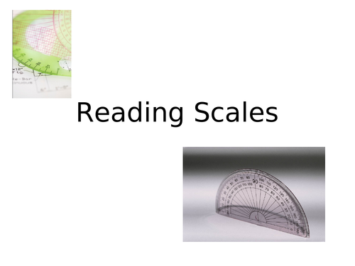 reading ruler and protractor scale teaching resources