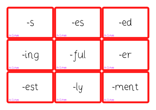 Phase 6 suffix cards