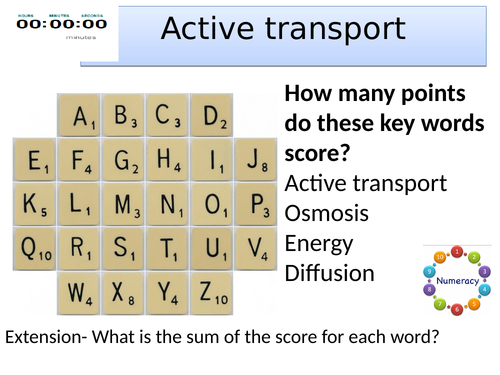 Topic 1 Active transport AQA Trilogy