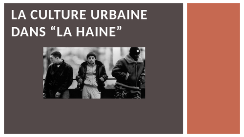 La culture urbaine dans le film La Haine de Matthieu Kasovitz