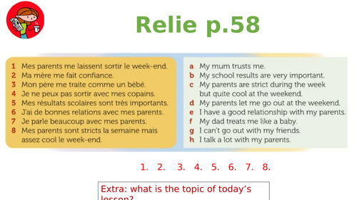 Allez 2 Unit 4 Bundle Teaching Resources