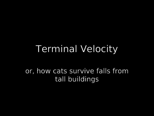 2019 AQA GCSE Physics Forces Terminal velocity