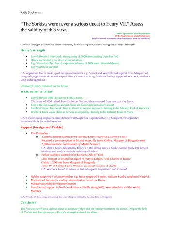 aqa a level history essay structure