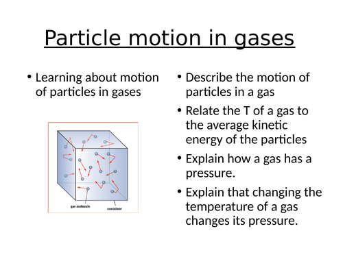 2019 AQA Physics Molecules and Matter | Teaching Resources