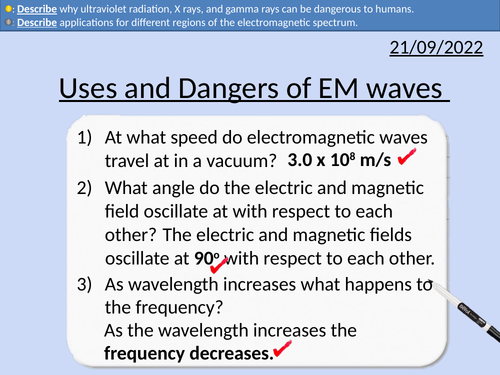 GCSE Physics: EM waves - Uses and Dangers