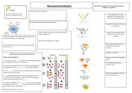 monoclonal antibodies GCSE 9-1 | Teaching Resources