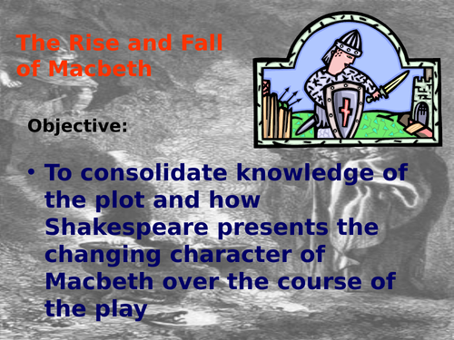 Macbeth Shakespeare- Complete scheme of work- KS3. | Teaching Resources