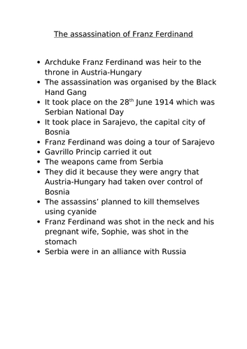 when did world war 1 break out in europe