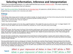 Poetry worksheets ks3 picture