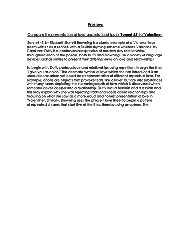 Sonnet poem definition image