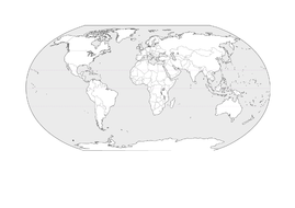 blank world map teaching resources