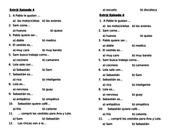 Extr En Espanol Worksheets Teaching Resources