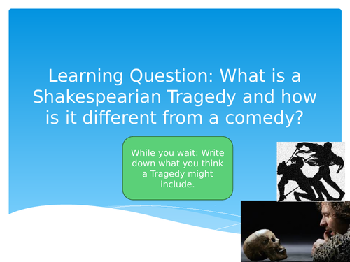 Exploring Shakespeare lesson 2