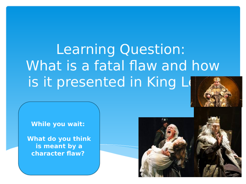 Exploring Shakespeare - Lesson 5