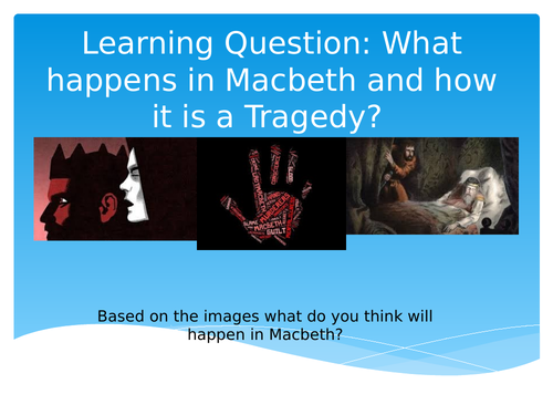 Exploring Shakespeare - Lesson 7