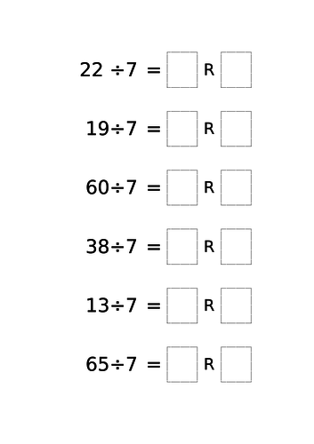 Division with Remainders | Teaching Resources
