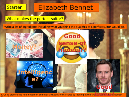 (KS3 7/8/9) Elizabeth Bennet