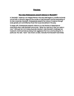 Violent character essay image