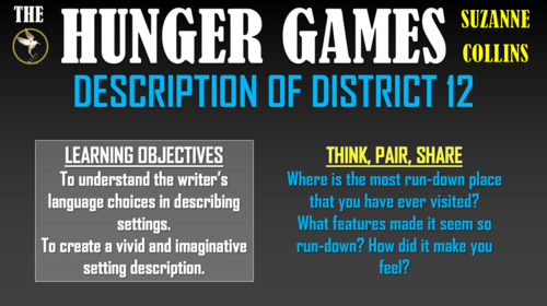 The Hunger Games - Description of District 12!