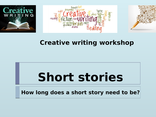 Creative Writing Workshop (English Literature) | Teaching Resources