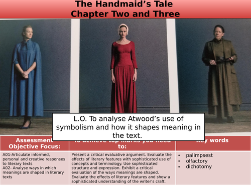 The Handmaid's Tale: Chapter Two and Three | Teaching Resources