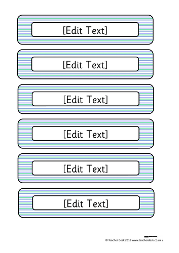 20 Editable Drawer Label Designs | Teaching Resources