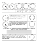 Time worksheets - assorted - KS2 | Teaching Resources