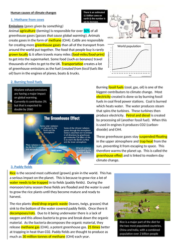 gcse geography climate change case study