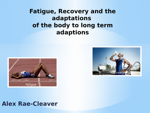 BTEC Sports Exercise Physiology Teaching Resources