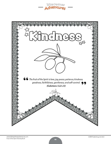 Fruit of the Spirit Coloring Activity Book & Lesson Plans | Teaching ...