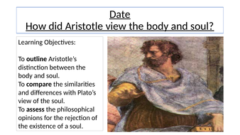 How Did Aristotle Distinguish Between The Body And Soul | Teaching ...