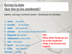 French Y8 Le Weekend