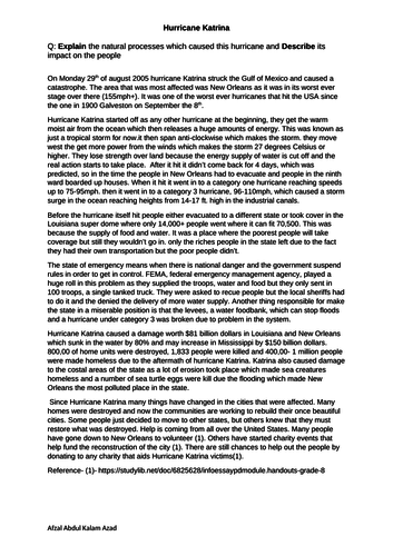 Katrina photo essays picture