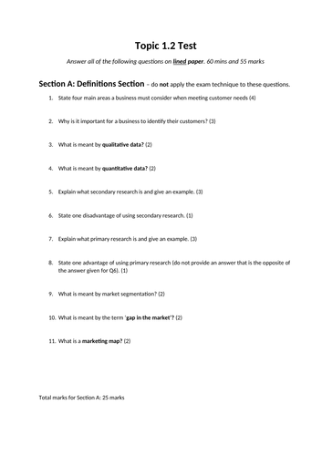 end-of-topic-test-topic-1-2-edexcel-gcse-business-teaching-resources