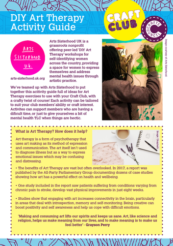 Art and Craft Therapy Activities | Teaching Resources