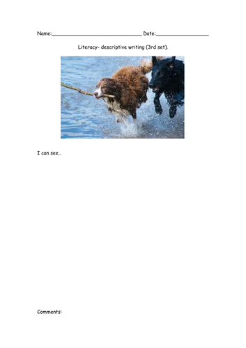 Descriptive Writing for SEN, Early Years, Primary and ESOL | Teaching ...