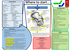 Where to Start- History Writing Mat | Teaching Resources