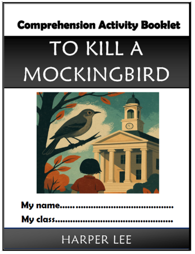 To Kill a Mockingbird Comprehension Activities Booklet!